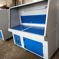 Banc de travail industriel efficace pour l'élimination de la poussière, adapté à la collecte de la poussière dans le traitement mécanique