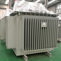 Transformateur triphasé immergé dans l'huile CE/ISO certifié S11, 30kVA-2500kVA, 35kV/220V-380V, 50/60Hz, faible perte, usage industriel