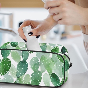 New Arrival <b>Toiletry</b> Bag Custom Logo Portable Hanging Handle Waterproof Zipper Closure Fashionable Style Cosmetic <b>Storage</b> Bags - Product Image 6