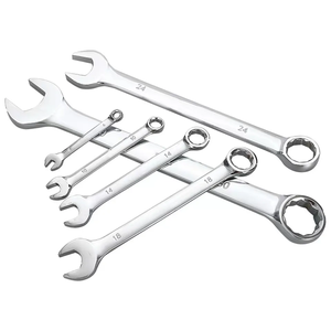 Kotak kunci pas krom Vanadium 6-85mm, kunci pas kombinasi ujung terbuka, alat pegangan untuk alat reparasi badan otomatis - Product Image 4