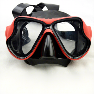 Masque de plongée Keepdiving, masque de plongée coloré en fibre de carbone, lunettes de plongée DM 401, léger - Product Image 1