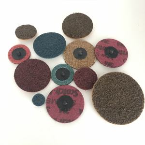 Nilon cakram perubahan cepat 2 ''3'' 50mm 75mm untuk logam Deburring kekerasan Medium alat abrasif OEM & OBM disesuaikan dukungan - Product Image 6