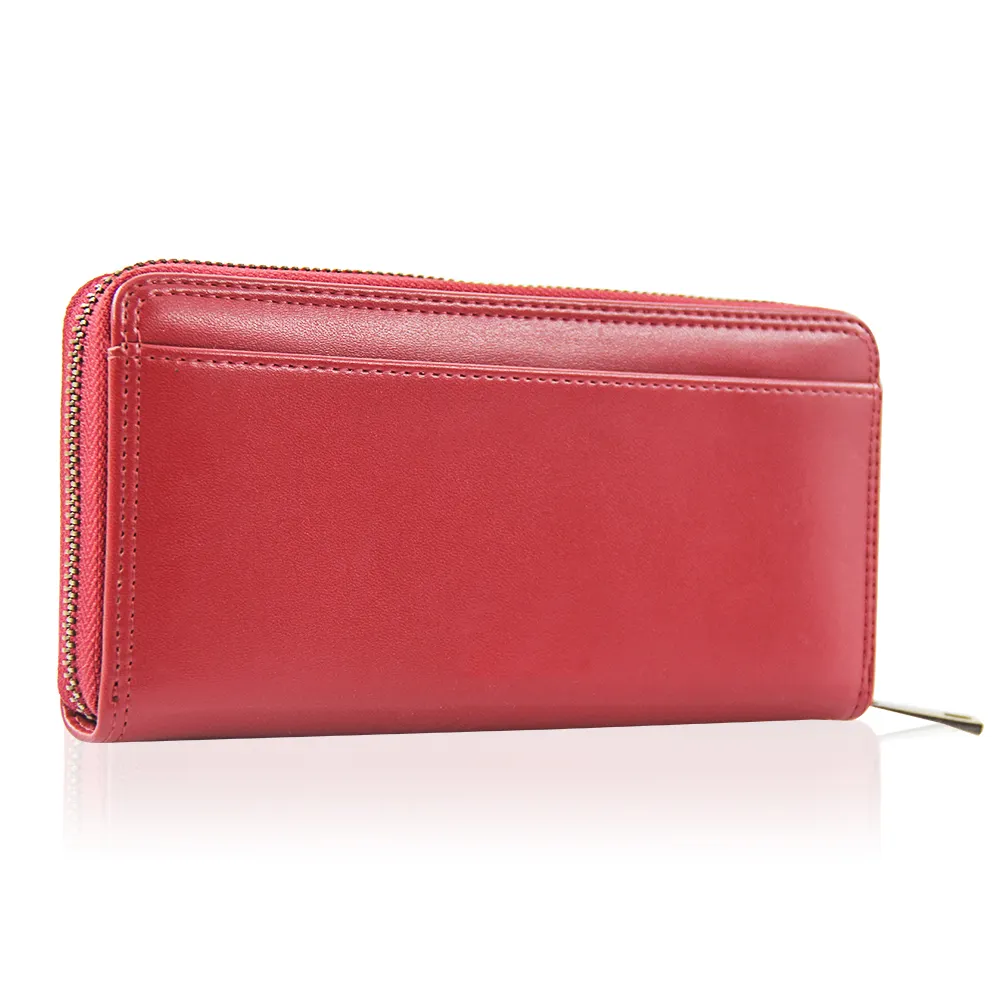 High quality women long wallet leather long wallet women zipper clutches bag leather women long wallet