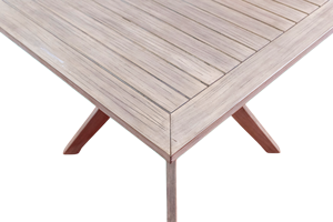 Offre spéciale Table de patio carrée pliante en bois Design scandinave durable pour cour hôtels parcs villas mobilier d'extérieur - Product Image 4