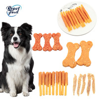 Usine en gros boeuf poulet canard bâtonnets biscuit cuir brut aliments pour animaux de compagnie royal chien mâcher santé friandises os de chien chien nourriture collations