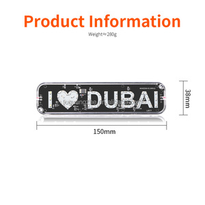 Module lumineux de signalisation LED RGB à lettres longues pour camion et <span class=keywords><strong>moto</strong></span> TGZ, lumière de signalisation extérieure LED 12V/24V, lampe clignotante - Product Image 6