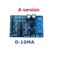 Eletechsup N43IC04 4-20MA/0-5V/0-10V Módulo Regulador de Voltaje de 4 Canales para Adquisición Analógica de Corriente/Voltaje RS485 Modbus RTU B484