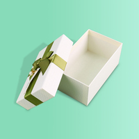 Caja de cartón rígida de impresión personalizada de lujo SENCAI con tapa y base para paquete de joyería