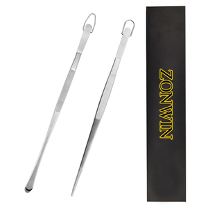 Utensilios de Cocina de Alta Calidad, Pinzas para <span class=keywords><strong>Alimentos</strong></span> de Acero Inoxidable de 12 Pulgadas con Mango Largo y Puntas Dentadas para Cocinar, Pinzas de Chef - Product Image 1
