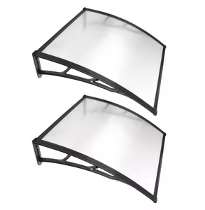 Auvent de fenêtre de porte d'auvent de soleil PC <span class=keywords><strong>transparent</strong></span> extérieur - Product Image 2
