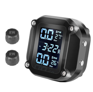 Usine Moto TPMS <span class=keywords><strong>2</strong></span> Capteurs Externes Motos Pression des <span class=keywords><strong>Pneus</strong></span> Système de Surveillance de la Température Moteur Alarme de Pneu Autres Roues <span class=keywords><strong>Pneus</strong></span> - Product Image 3