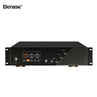 Berase Unité de MX-450 haut de gamme FM intégrée pour chanter Amplificateur de karaoké 3-en-1 Puissance du microphone domestique