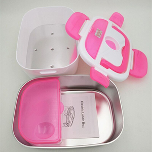 LFGB Electric Lunch Box 12v 110v Dual Use Heating Bento