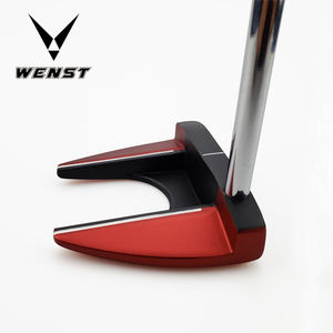 Putter de <span class=keywords><strong>golf</strong></span> portable de marque OEM haut de gamme, logo personnalisable, poignée en caoutchouc, manche en <span class=keywords><strong>graphite</strong></span> et <span class=keywords><strong>acier</strong></span> pour gaucher, avec sac inclus - Product Image 4
