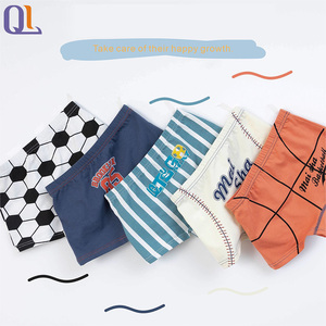 Confortable garçons Boxer slips enfants sous-vêtements doux enfant en bas âge caleçon couleur unie coton Boyshorts - Product Image 5