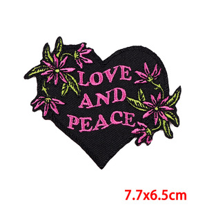 Wholesale Sell Fashion Trend Irregular Shape Custom Fabric Sequin Chenille Patch Courage Slogan <b>Letter</b> Embroidered Patches - Product Image 4