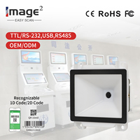 Módulo Escáner de Código de Barras Integrado F20 Mini, Lector de Códigos QR 2D con Interfaz USB y RS232 para Dispositivos POS Android, en Stock