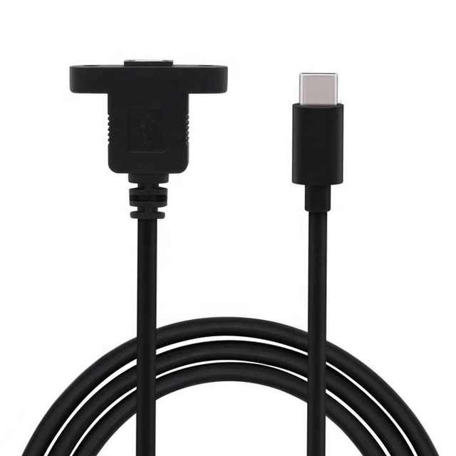 Wholesale 30cm USB 3.1 Type C Male to USB 2.0 Mini B 5-Pin Micro 5-Pin Female Charging Cable Made of Pure Copper for Printers