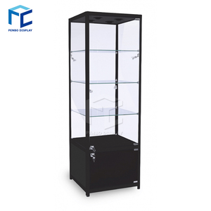 Vitrina de Vidrio Templado de Alta Calidad con Iluminación LED, Vitrina de Vidrio Usada para Exhibición en Mercados - Product Image 2