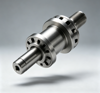 Tige filetée à paliers usinée CNC sur mesure par électroérosion à fil, en acier inoxydable de précision résistant à l'usure pour transmission automatisée