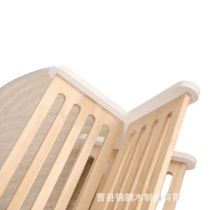 Solid Wood Children's Bookshelf 2 Tier Open Storage Rack For Books <b>Study</b> <b>Desk</b> Living Room - Product Image 5