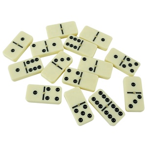 Melamine Cổ Điển Đôi <span class=keywords><strong>6</strong></span> Domino Trong Bắt Chước Gỗ Và Hộp Nhựa Cho Nhà Máy Bán Buôn - Product Image 2