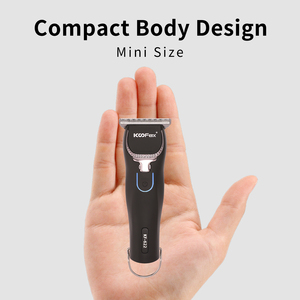 Mini Cortadora de Barba Eléctrica Roja, Tijeras de Peluquería para Estilizar el Cabello - Product Image 6