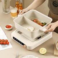 Plug In Chauffage Multifonction Mini Portable Maison Cuisine Cuisson Hotpot Électrique Hot Pot