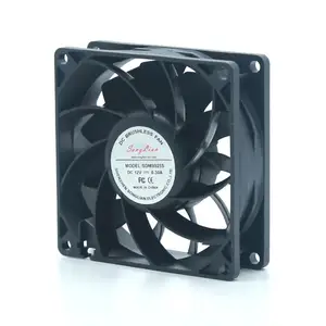 Low Noise 80X80X25MM 240V AC Axial Fan 8025 Brushless Exhaust Fan for Computer Fan