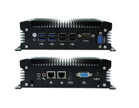 Computadora Industrial sin Ventilador EGLOBAL, Intel Core i7-10610U, DDR4, MSATA SSD, VGA, HD, 8 USB, 2 COM, 2 RJ45 Gigabit LAN, Mini PC Linux