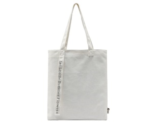 Sac fourre-tout en toile de coton écologique imprimé sur mesure en gros / Sac de courses en coton blanc 12 oz écologique et économique pour la promotion - Product Image 1