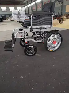 Silla electrica para discapacidad fauteuils roulants hydrauliques électriques pliables <span class=keywords><strong>fauteuil</strong></span> <span class=keywords><strong>roulant</strong></span> motorisé pour les personnes âgées - Product Image 4