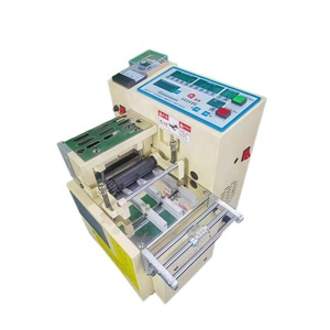 เครื่องตัดสายริบบิ้นโพลีเอไมด์แบบใบมีดร้อนขับเคลื่อนด้วยระบบเกียร์อัตโนมัติสำหรับอุตสาหกรรมเสื้อผ้า ได้รับการรับรองมาตรฐาน CE ISO รับประกัน 1 ปี - Product Image 3