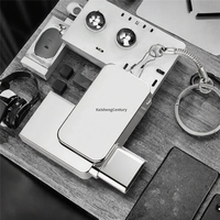 Clé USB personnalisée en gros d'usine, 1 Go, design stylo carte 64, compatible USB 2.0 et 3.0, nouveau produit en métal
