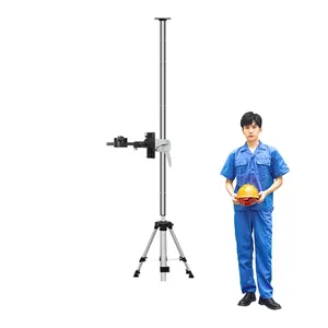 Thép không gỉ dày hỗ trợ Rod 4.2m, với khung và xây dựng các công cụ từ hàng đầu của Trung Quốc laser ngang chân máy