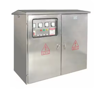 Boîtier en acier inoxydable personnalisable, étanche IP65, pour panneau de commande électrique, origine Chine, pour la surveillance et la distribution