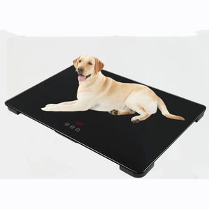 맞춤형 <span class=keywords><strong>100KG</strong></span> 디지털 애완동물 체중계 65*45cm 또는 80*50cm 플랫폼 강화유리 OEM 지원 - Product Image 2