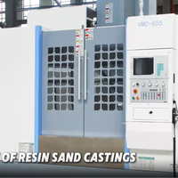 Centre d'usinage CNC VMC avec interpolation précise et coupe stable pour pièces en acier et fixations automobiles