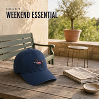Casquette de baseball respirante à 5 panneaux avec logo personnalisé pour le sport, tenue quotidienne