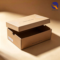 Vente flash - Boîte à chaussures en carton ondulé robuste et résistante pour le rangement des chaussures
