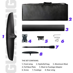 Aile d'hydroptère en carbone à haut aspect PNG 1010 Glide, levage et pompage maximum dans des conditions de vent léger, de surf, de vent sous le vent et de feuille d'aile - Product Image 3