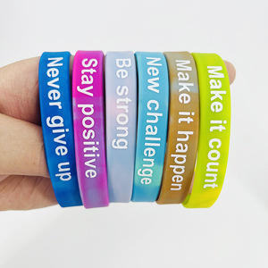 Personalisierte LED-Leuchtarmbänder aus Kunststoff als Schlüsselanhänger für Events – <span class=keywords><strong>Coldplay</strong></span> Fashion Silikon-Armband - Product Image 5