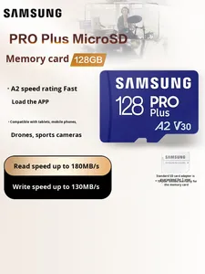 Tarjeta de Memoria <span class=keywords><strong>MicroSD</strong></span> <span class=keywords><strong>SAMSUNG</strong></span> PRO Plus de 128 GB a 1 TB, hasta 180 m/s, U3, 4K para Teléfonos - Product Image 3