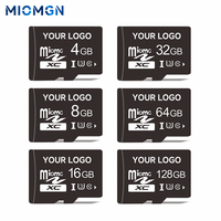 Kartu TF Grosir Kustom 4GB 8GB 16GB 32GB 64GB Kecepatan Tinggi untuk DVR Mobil, Kartu SD, Kamera Ponsel, Kartu Memori untuk Ponsel