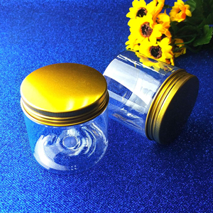 180ml thức ăn vật nuôi cấp nhựa Cookie lọ với màu nắp tự chọn container - Product Image 3