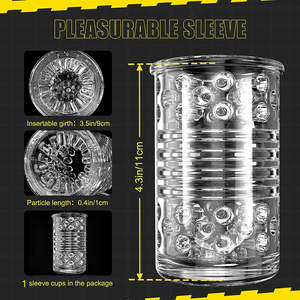كأس استمناء ذكري قابل لإعادة الشحن مع وظائف الدفع والدوران، منتج جنسي رائج في الولايات المتحدة مخصص حسب الطلب - Product Image 6