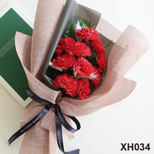 Papier d'emballage en rouleau <span class=keywords><strong>de</strong></span> chanvre, effet givré, pour emballage cadeau, Halloween, fleurs, papier d'emballage coréen, fournitures pour fleuristes - Product Image 4