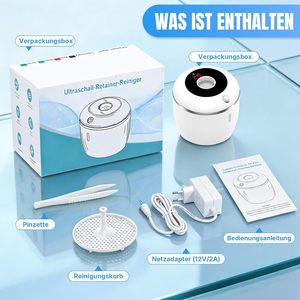 Limpiador Ultrasónico Rongzhou para <span class=keywords><strong>Lentes</strong></span> <span class=keywords><strong>de</strong></span> Contacto, Gafas y Joyería, Dispositivo <span class=keywords><strong>de</strong></span> Cuidado Bucal Portátil para el Hogar con Temporizador Digital - Product Image 6