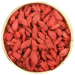 Bacche di Goji biologiche Ningxia di alta qualità di vendita calda Wolfberry rosso cinese essiccato all'aria