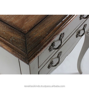 Armoire de chevet en bois 2009 de Style indonésien Vintage classique pour la décoration de la maison meubles de salon élégants - Product Image 6